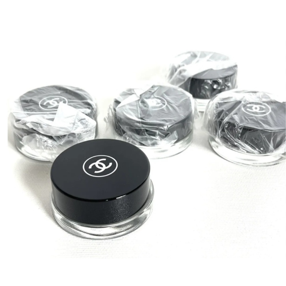 5 Chanel Glass Sample Jars